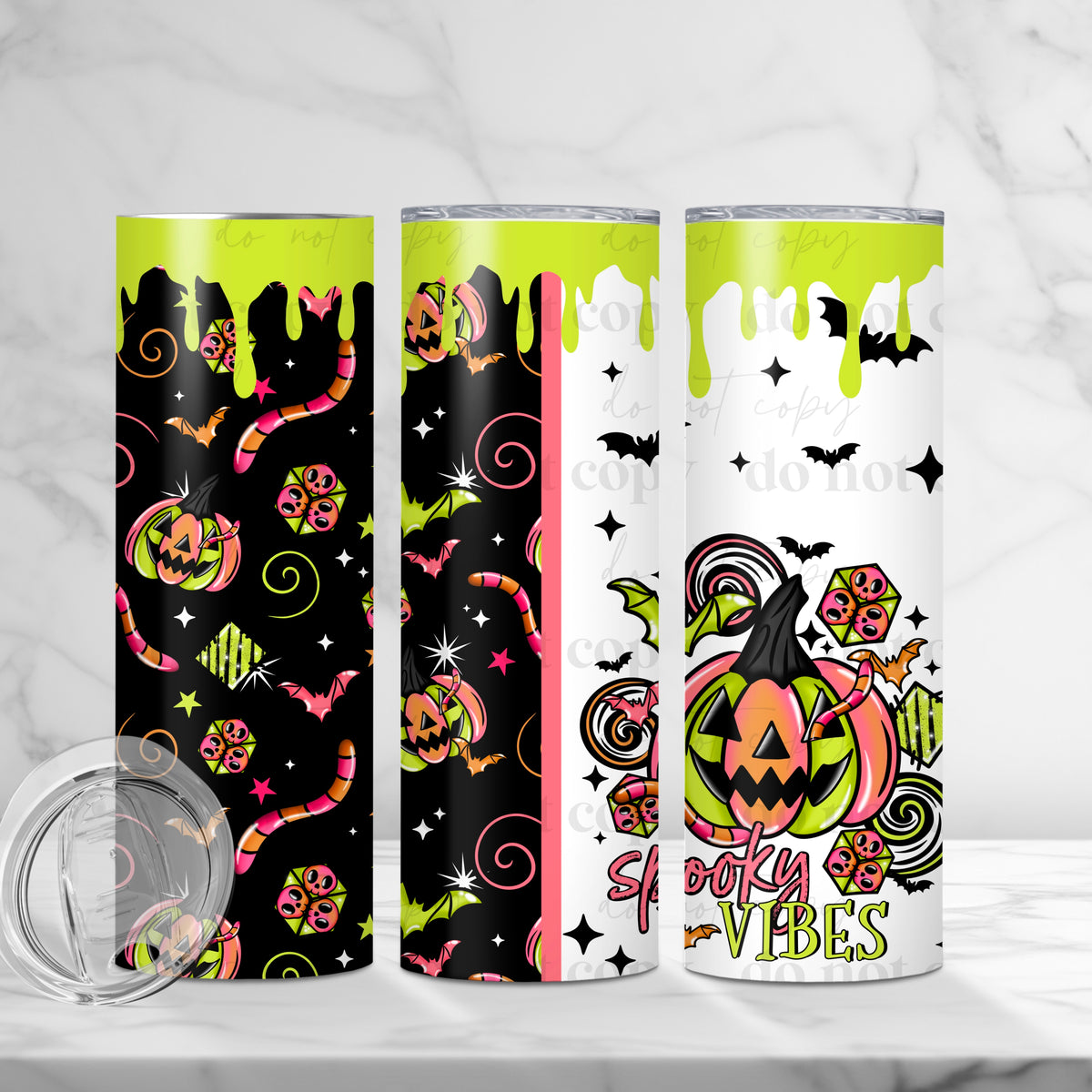 Spooky Vibes Tumbler Wrap