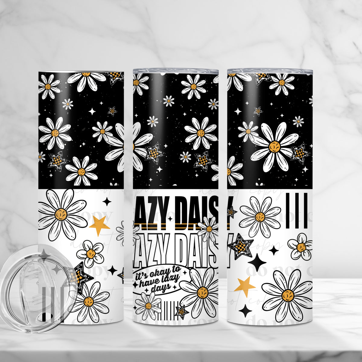 Lazy Daisy Tumbler Wrap