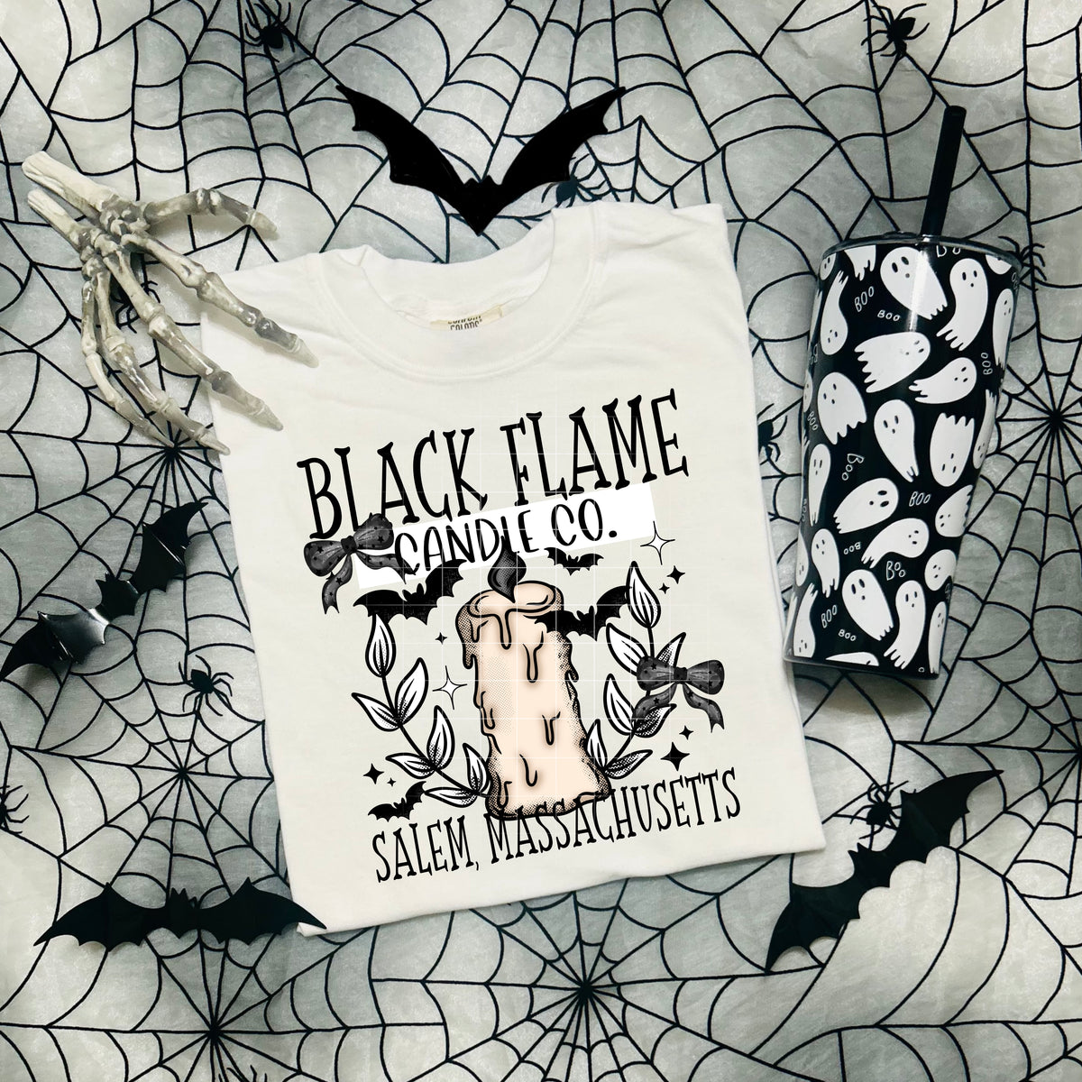 Black Flame Candle Co PNG