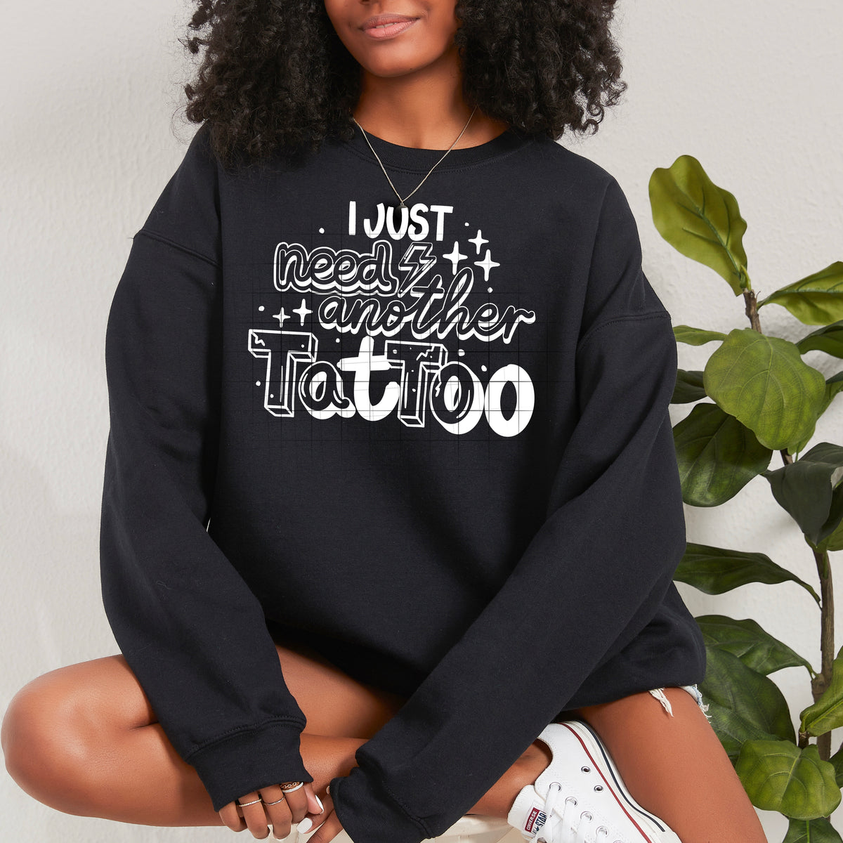 Need Another Tattoo Single Color PNG