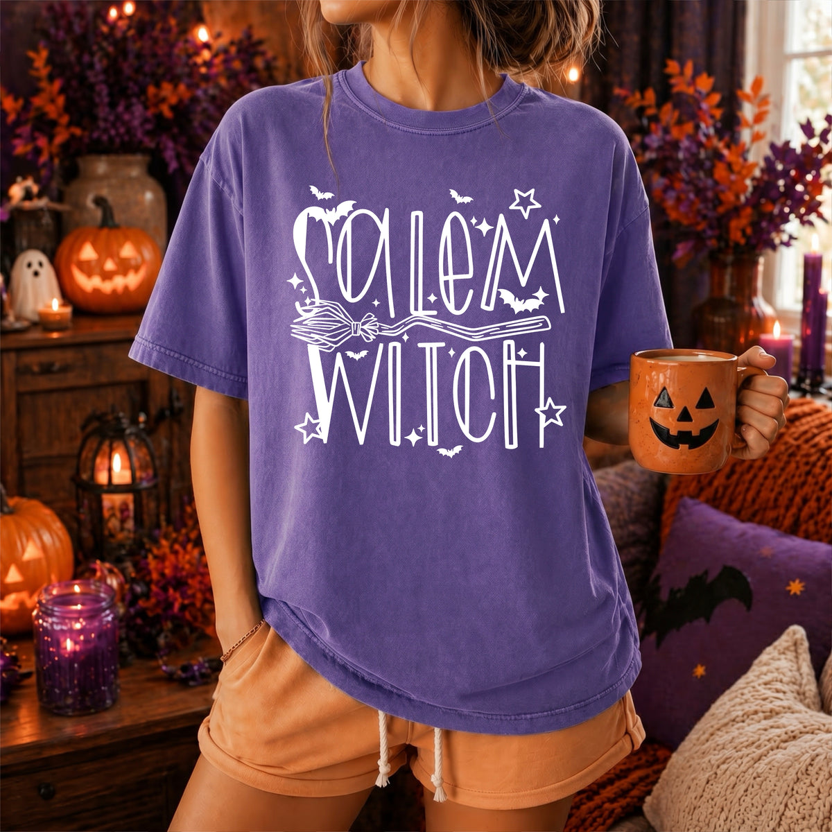 Salem Witch Single Color PNG