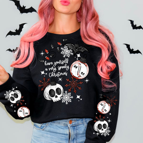 Very Spooky Christmas w/ Sleeves PNG