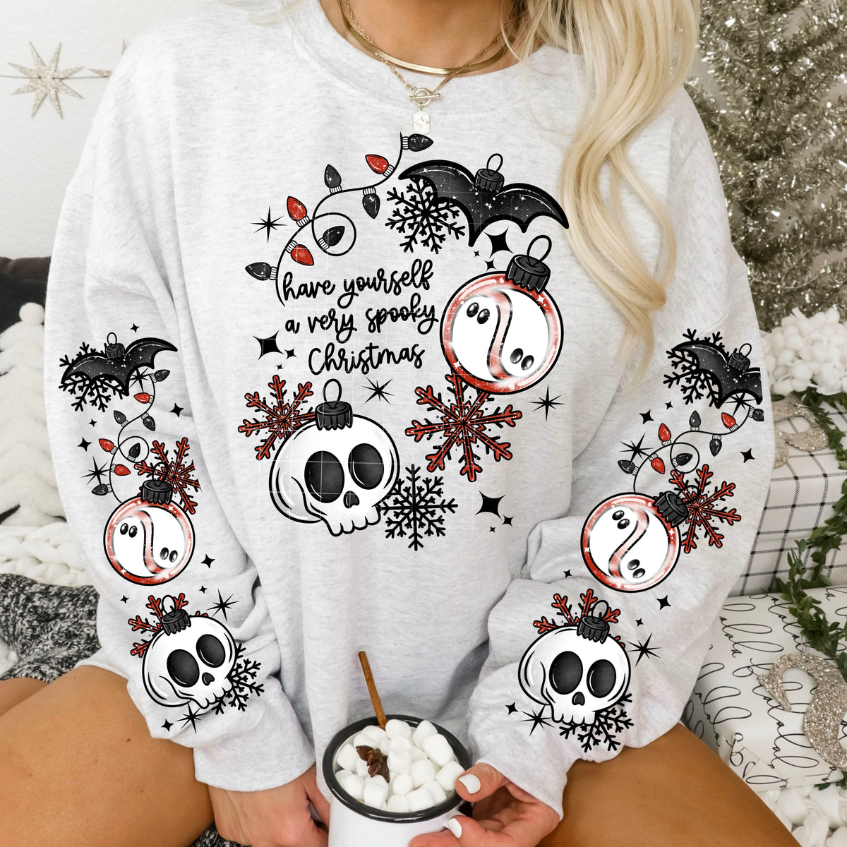 Very Spooky Christmas w/ Sleeves PNG