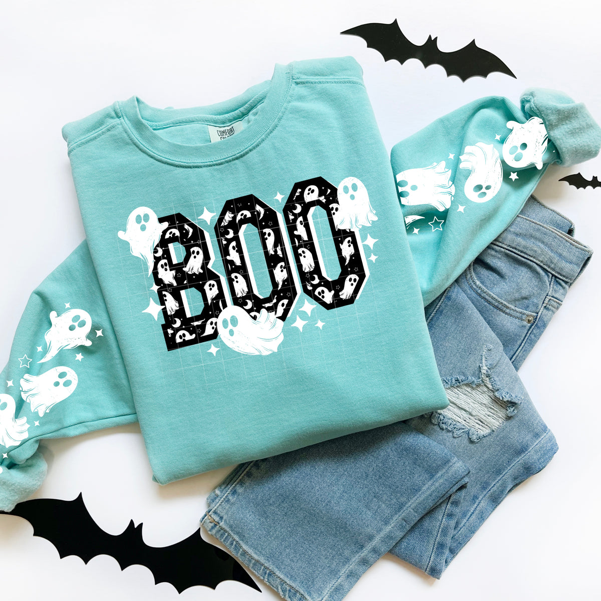 Boo Ghost w/ Sleeves PNG