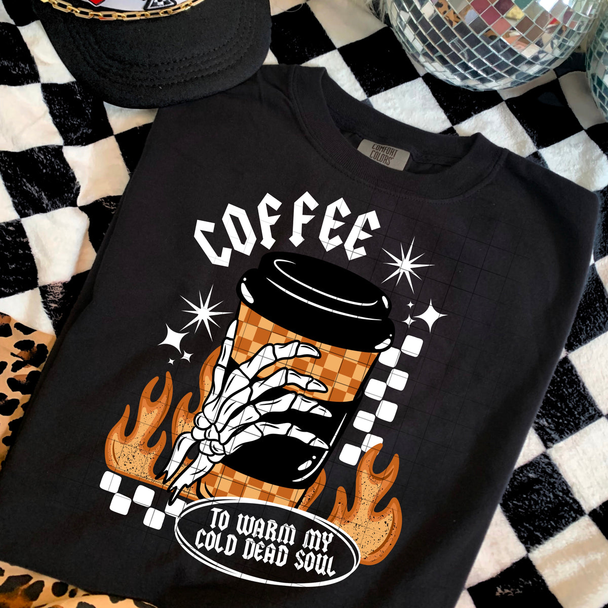 Coffee To Warm Cold Soul PNG