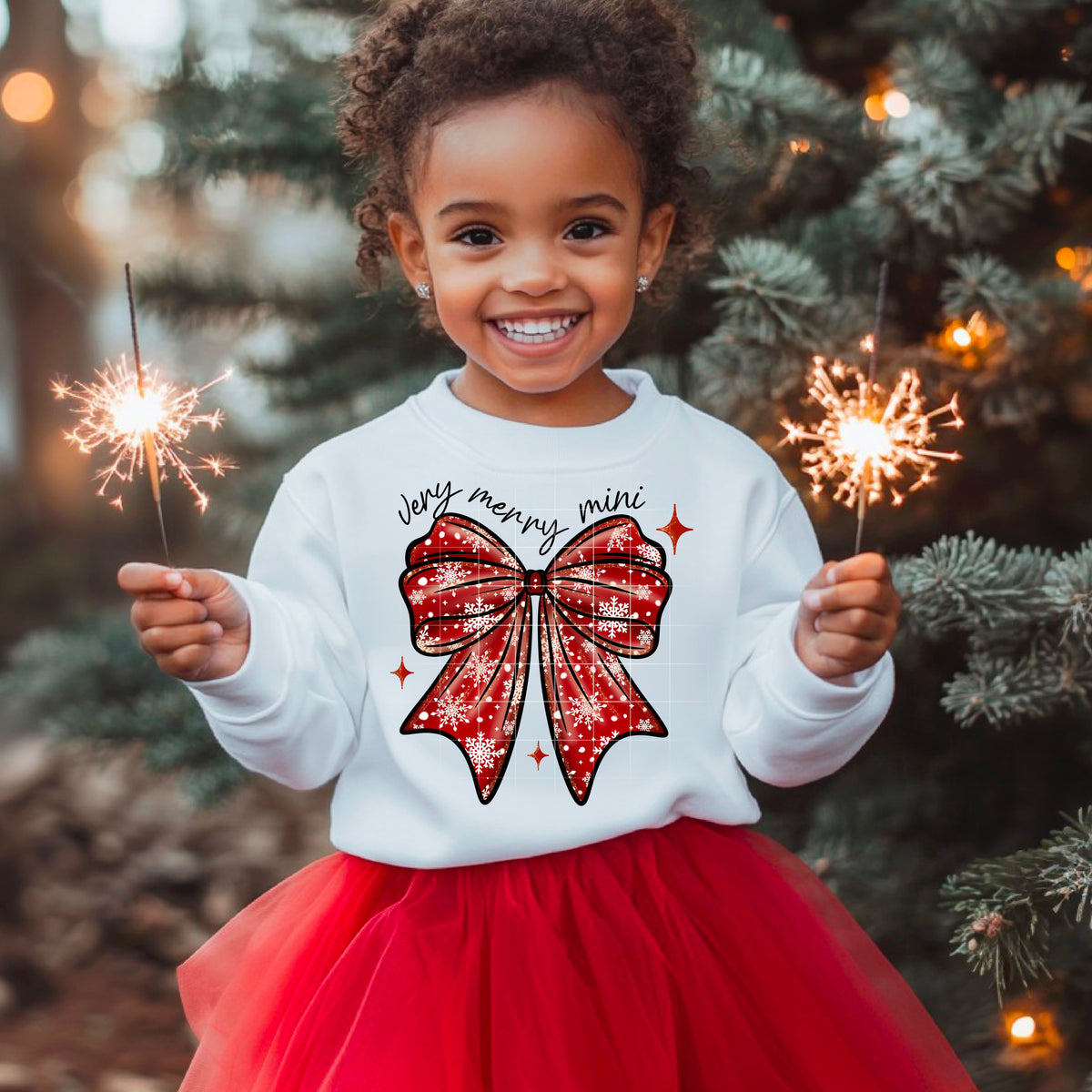 Very Merry Mini Bow PNG