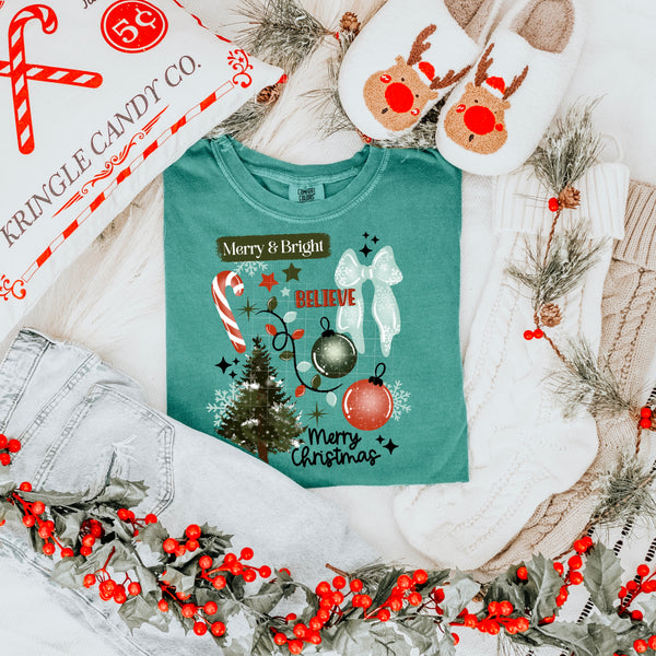 Merry & Bright w/ Sleeves PNG