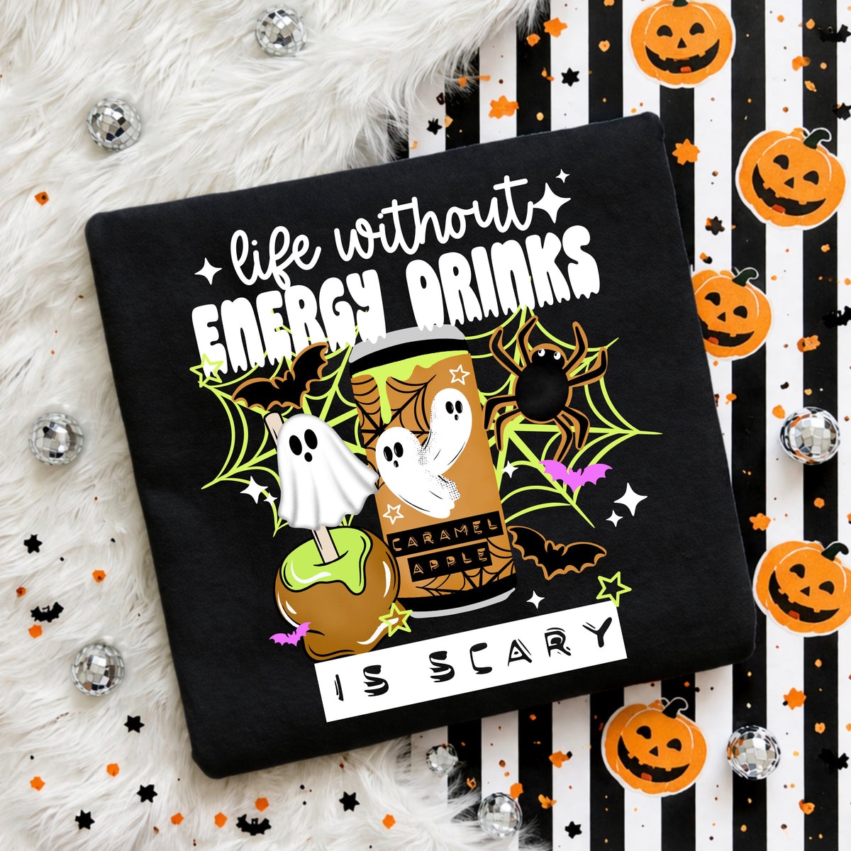 Spooky Energy Drinks PNG