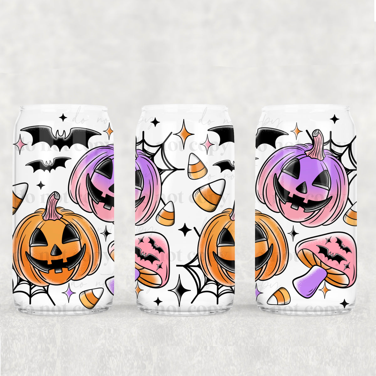 Spooky Things 16oz Glass Wrap