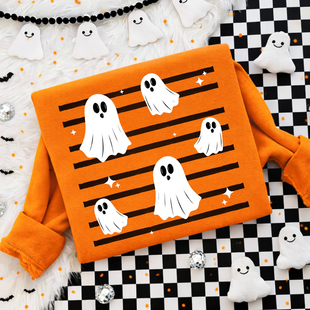 Ghostie Stripes PNG
