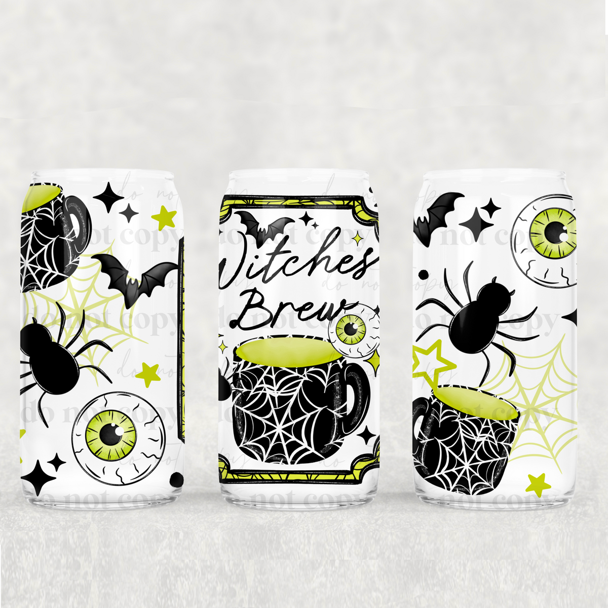 Witches Brew 16oz Glass Wrap