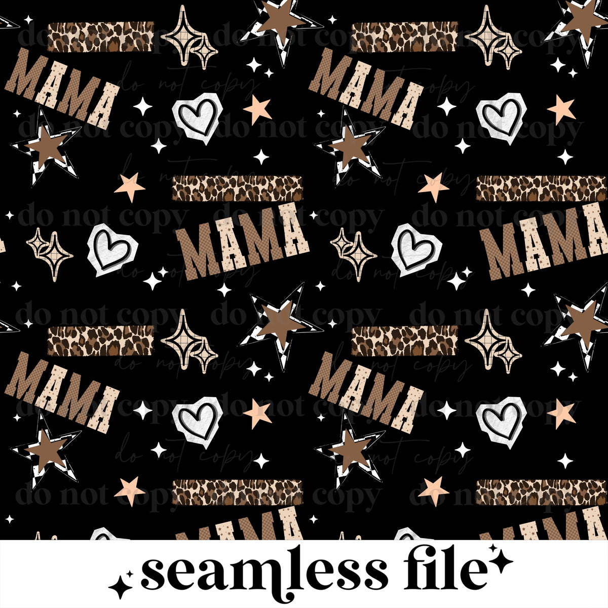 Mama Hot Mess Seamless