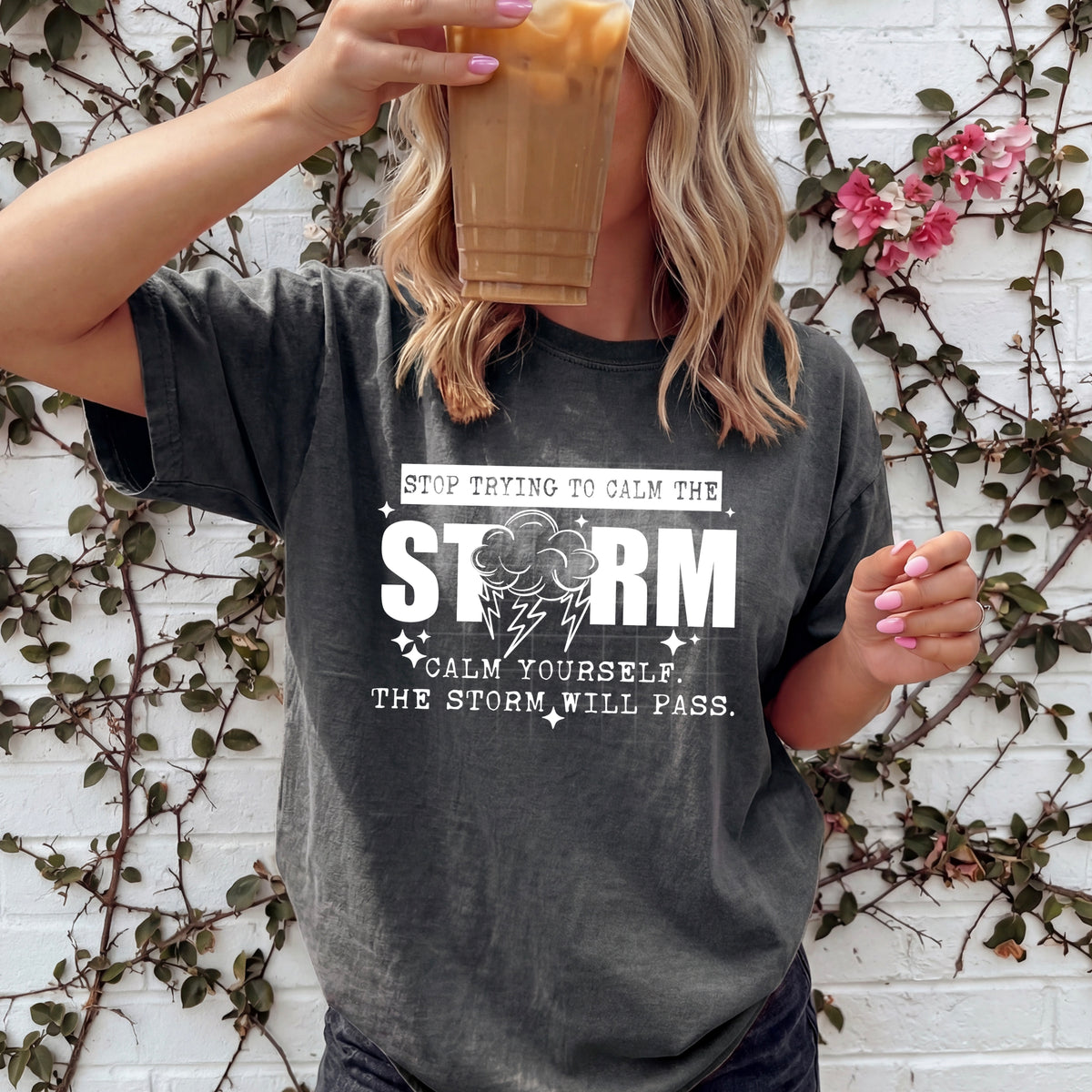 Calm The Storm Single Color PNG