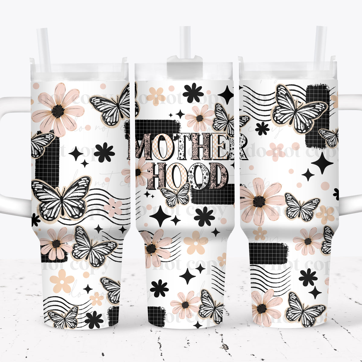 Motherhood 40oz Tumbler Wrap