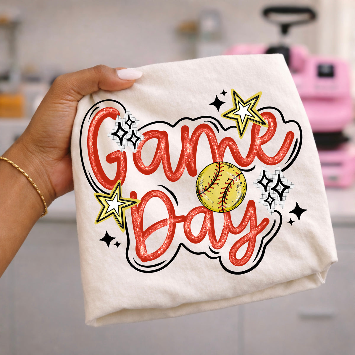Game Day Softball PNG