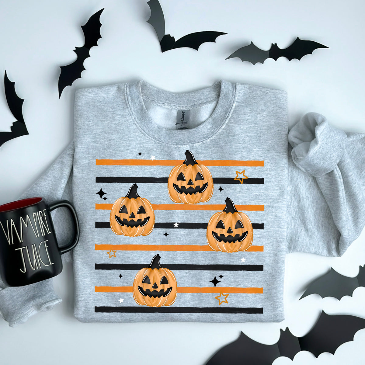 Pumpkin Stripes PNG