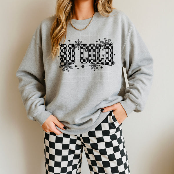 So Cold Checker Single Color PNG