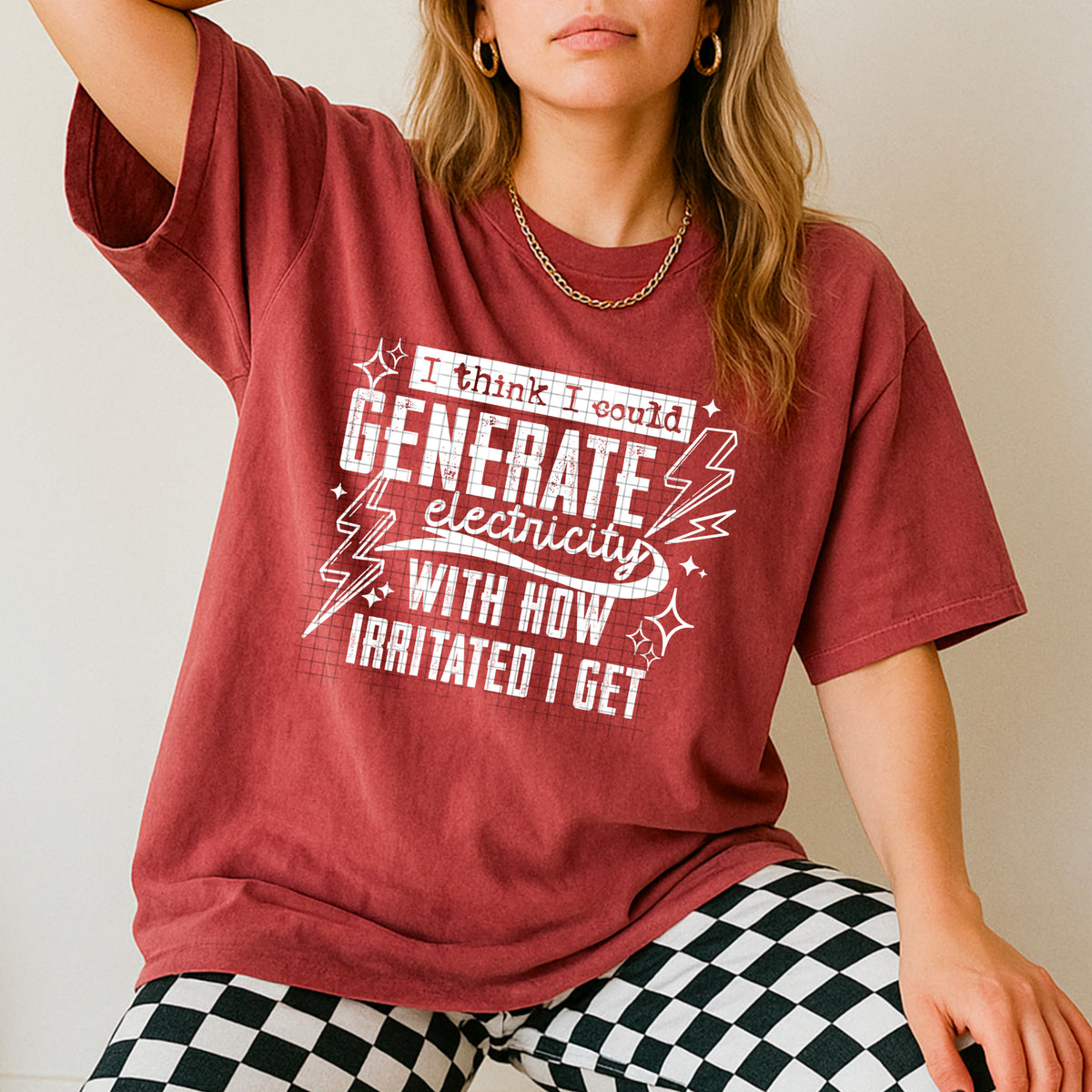 Generate Electricity Single Color PNG