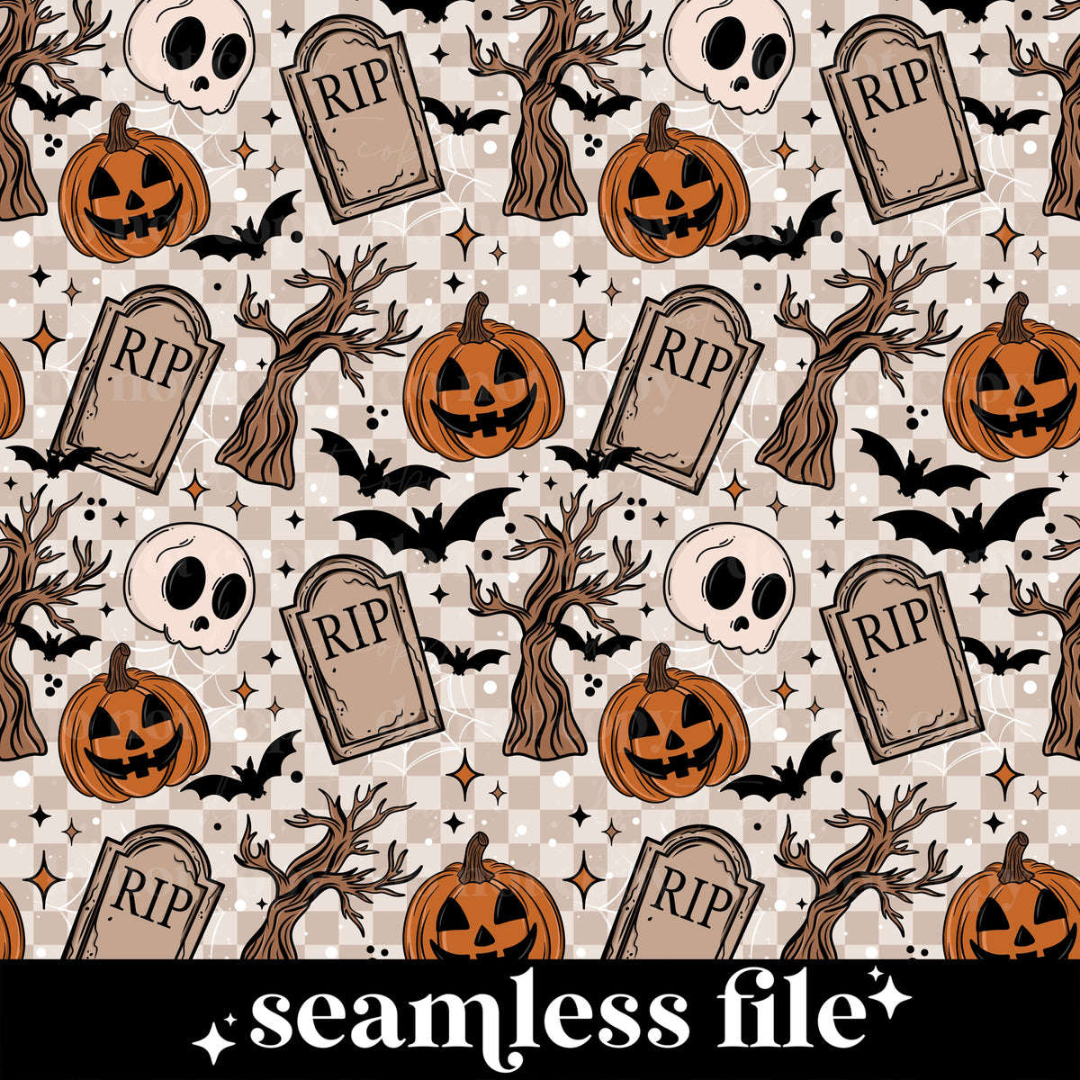 Halloween Seamless