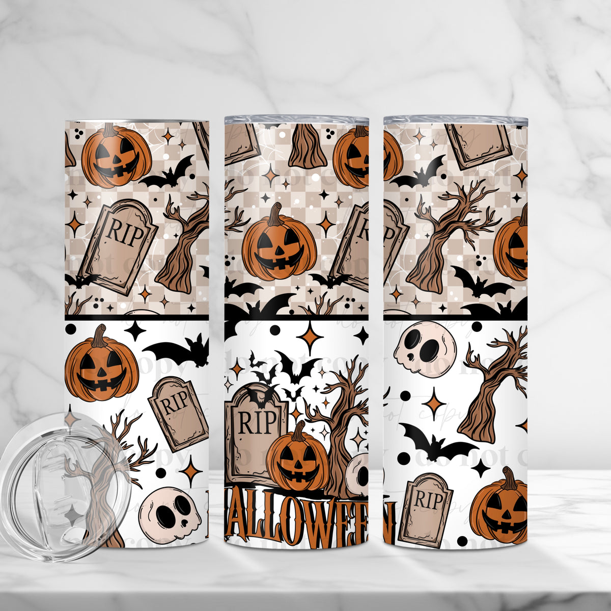 Halloween Tumbler Wrap