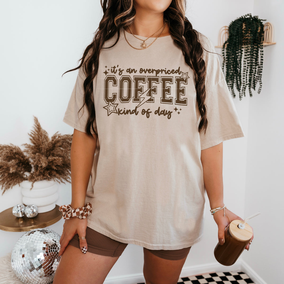 Overpriced Coffee Single Color PNG