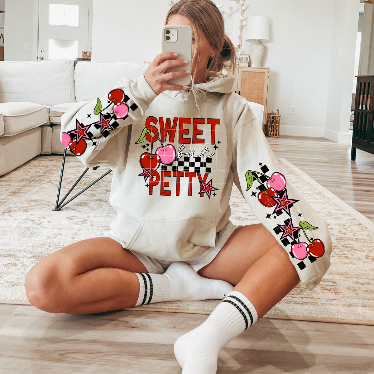 Sweet But Petty w/ Sleeves PNG
