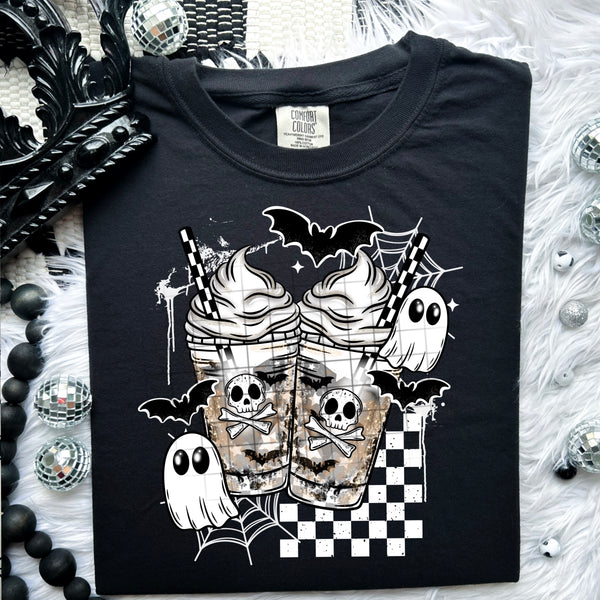 Skull Ghost Coffee PNG