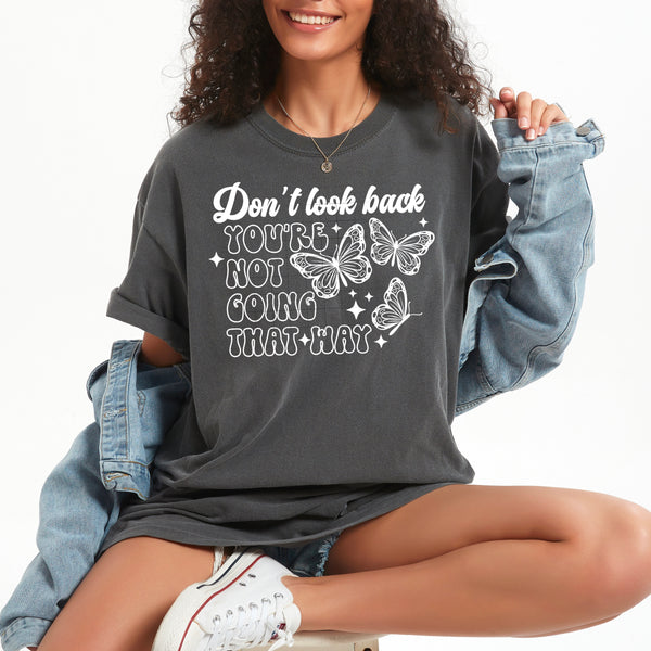 Don't Look Back Single Color PNG