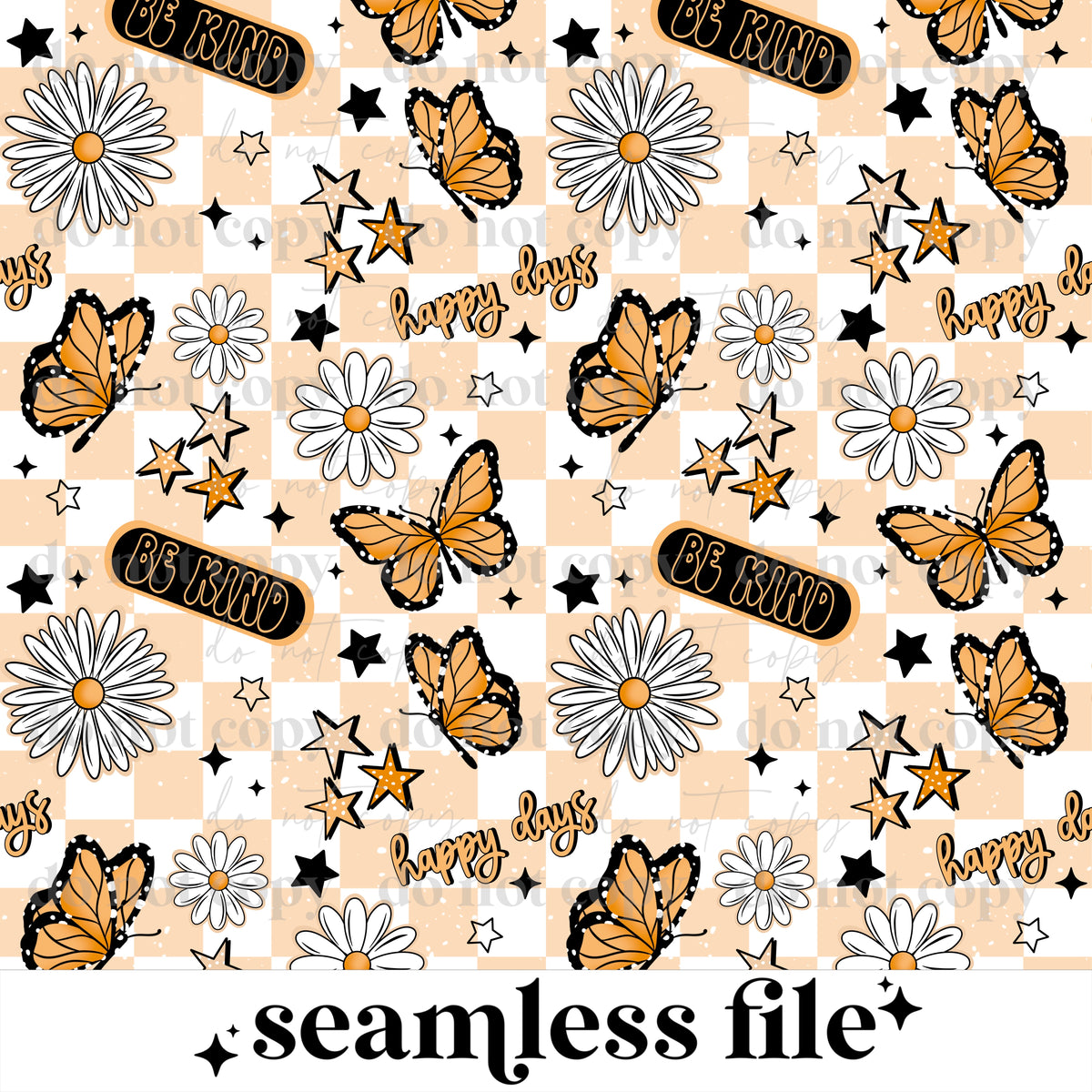 Happy Days Seamless