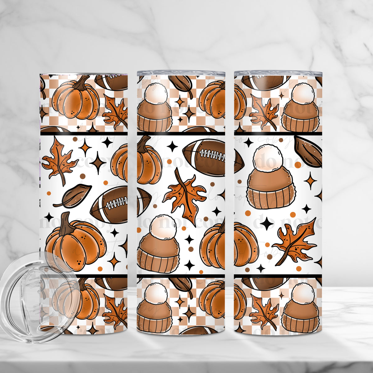 Fall Things Tumbler Wrap