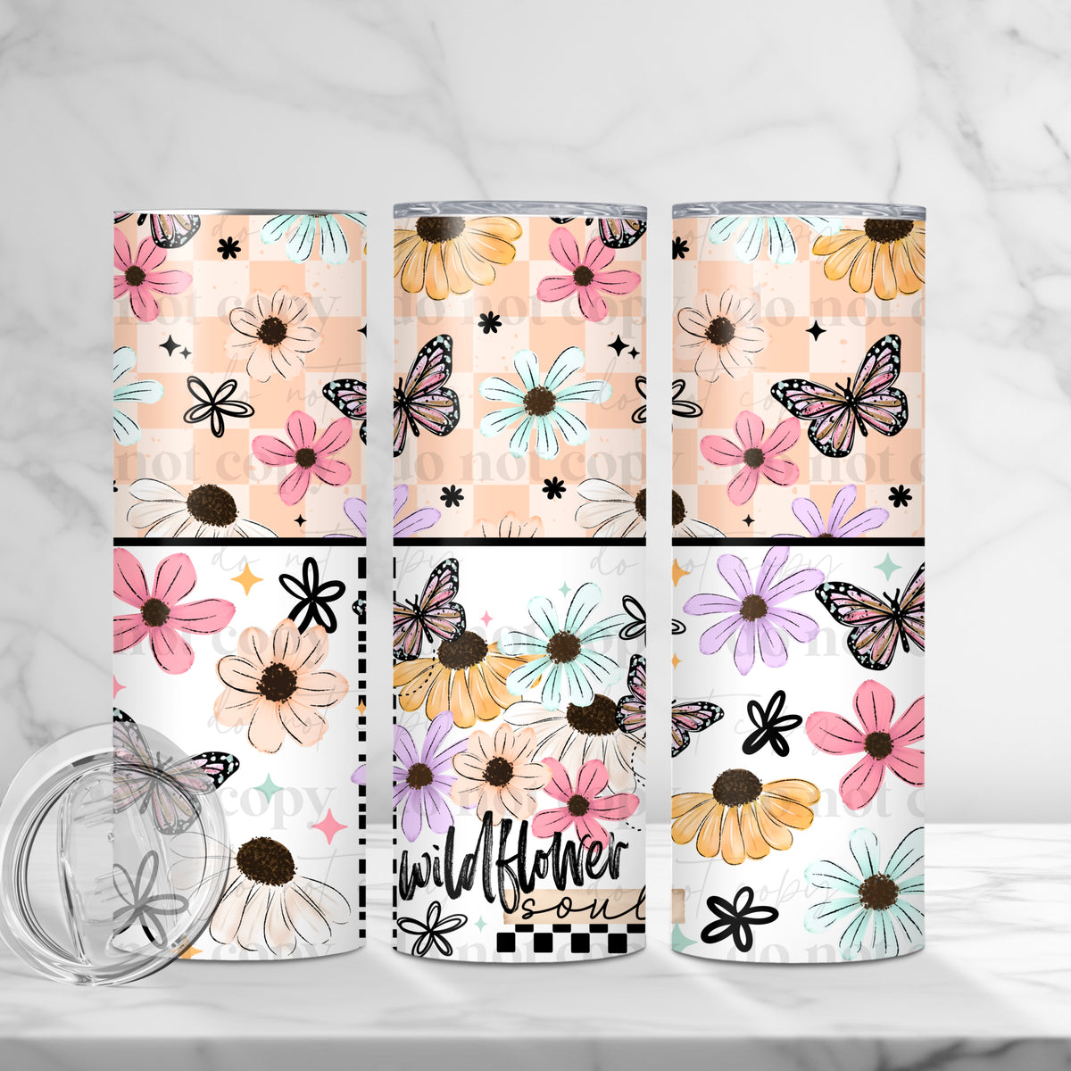 Wildflower Soul Tumbler Wrap