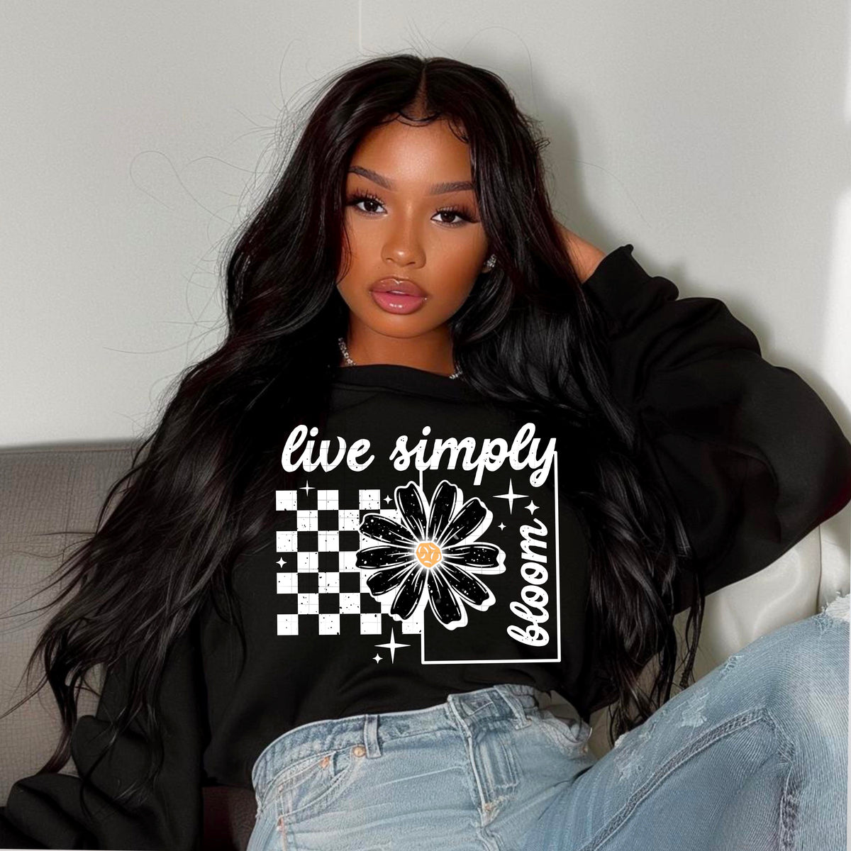 Live Simply Bloom PNG