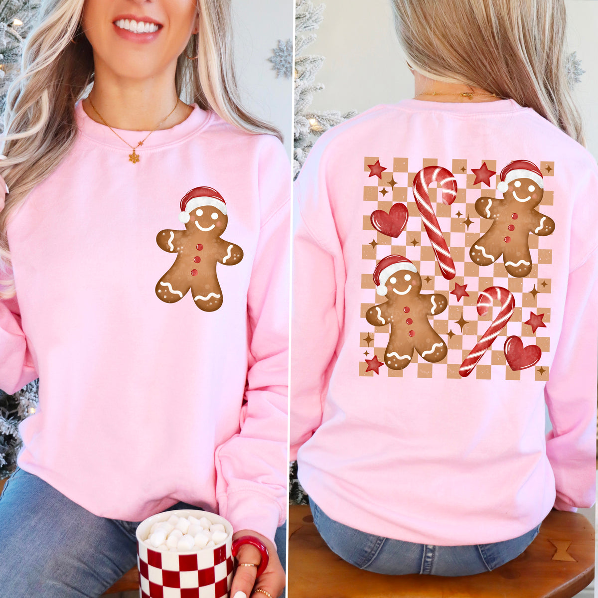 Gingerbread Checker PNG