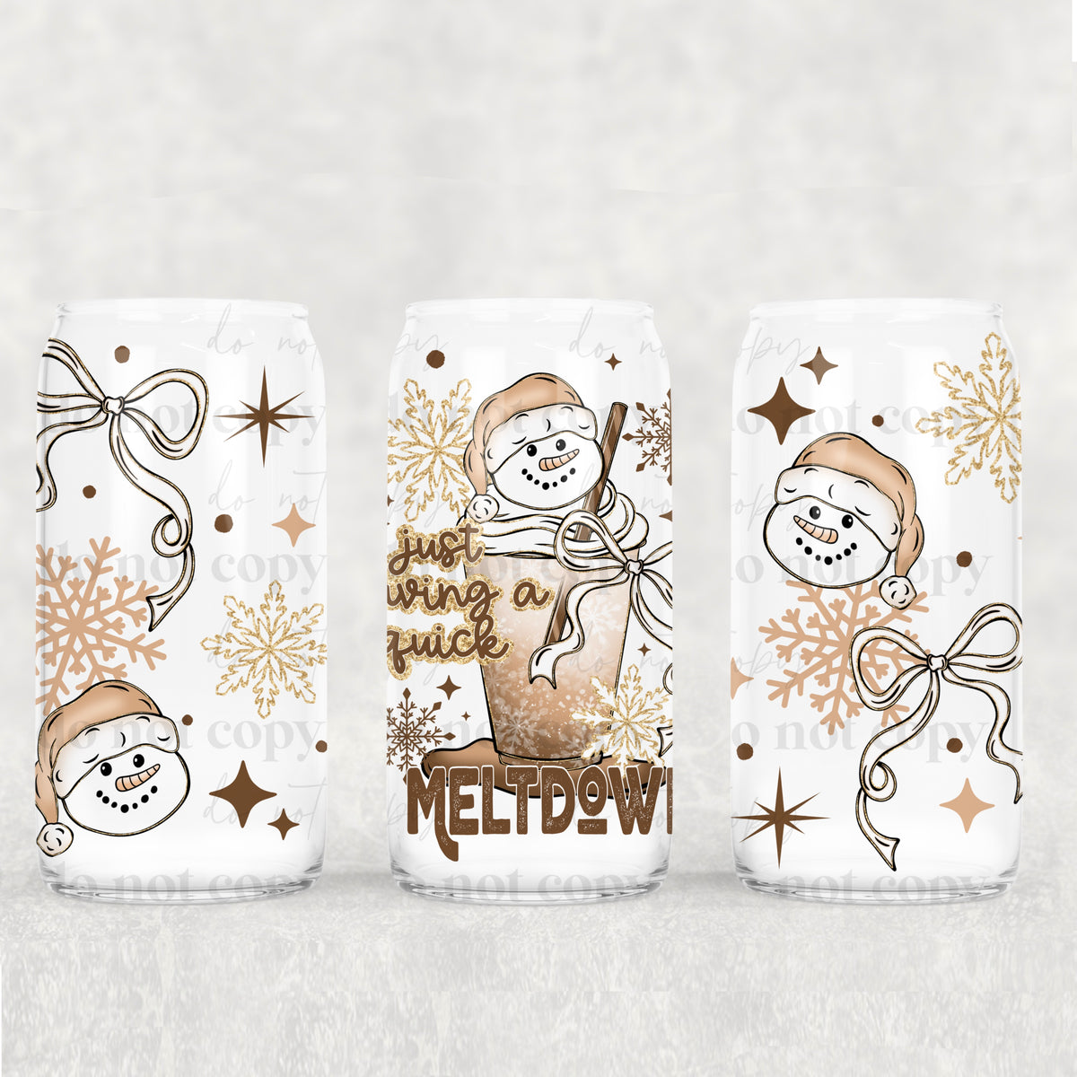 Quick Meltdown 16oz Glass Wrap