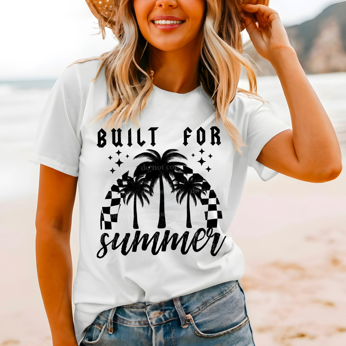 Built For Summer Single Color PNG