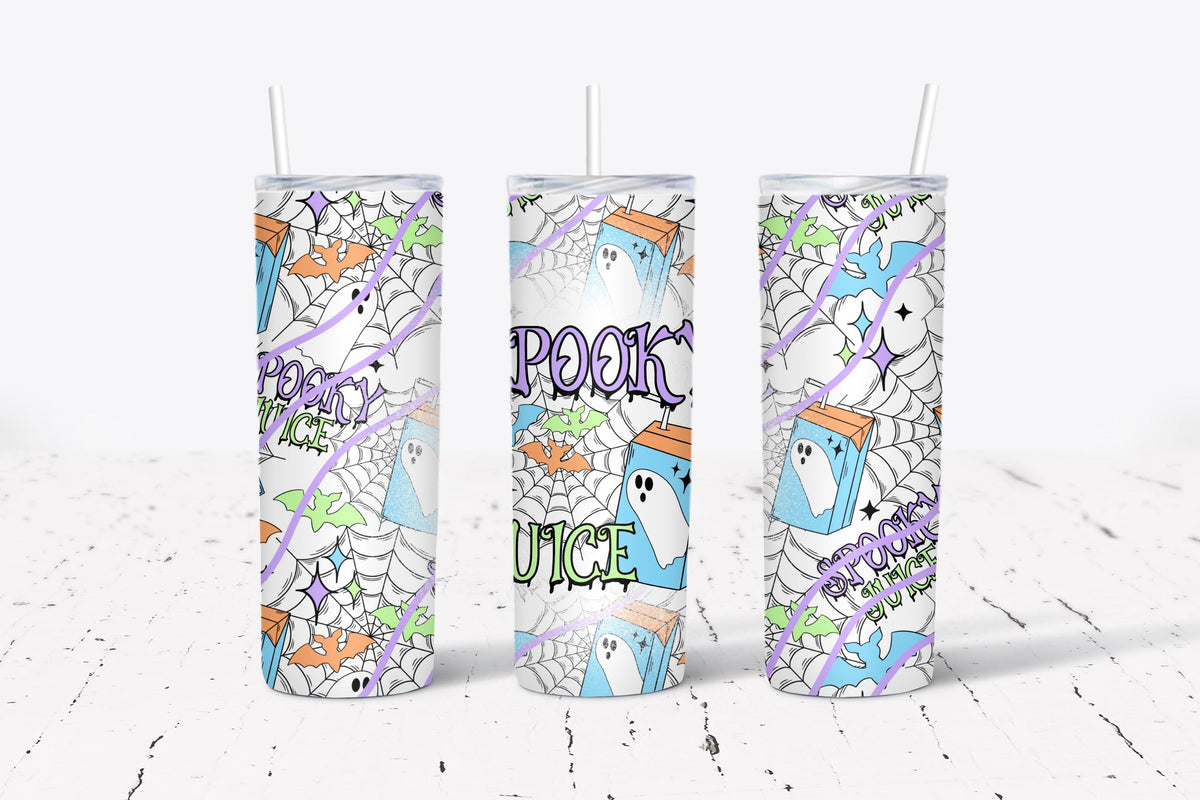 Blue Spooky Juice Tumbler Wrap