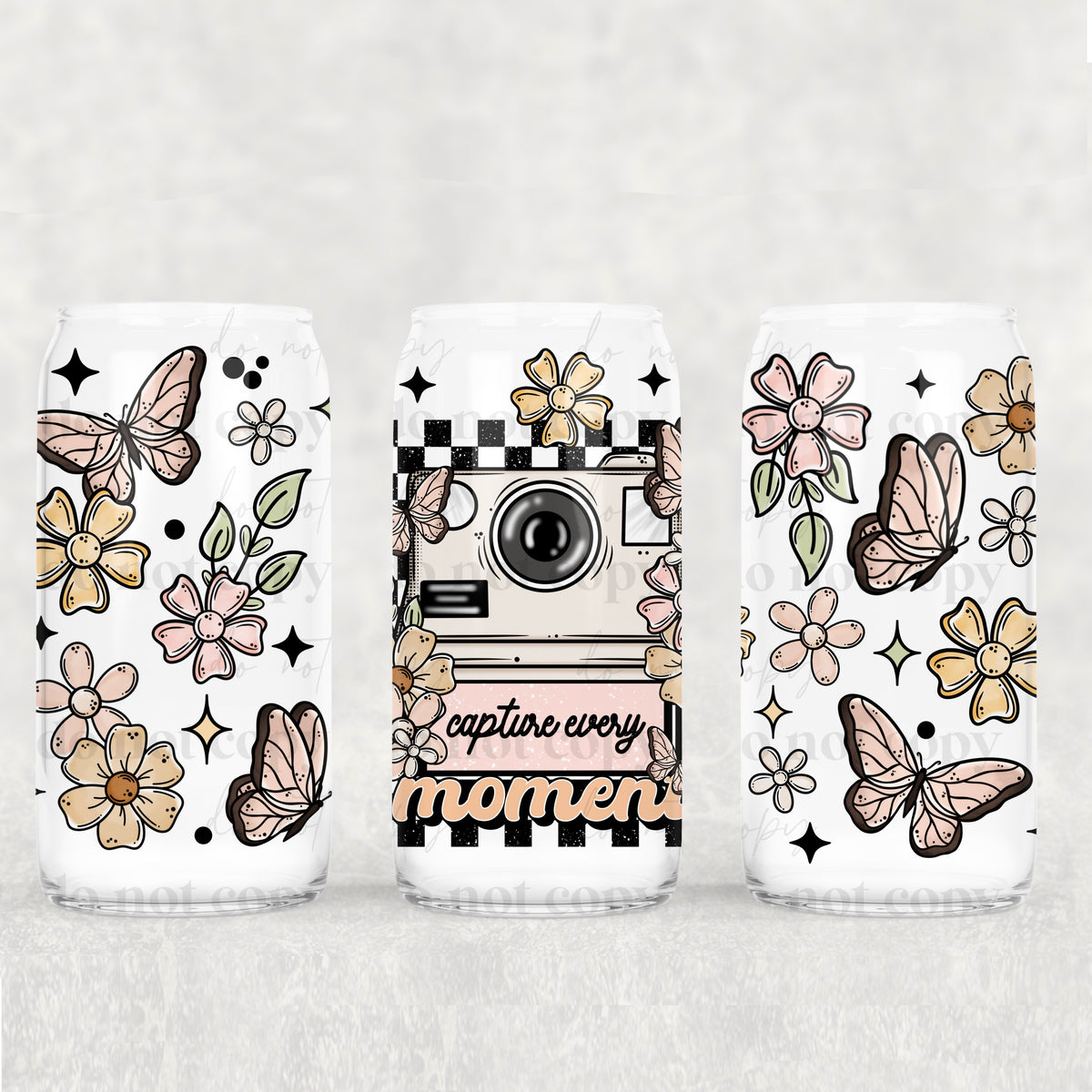 Capture Every Moment 16oz Glass Wrap