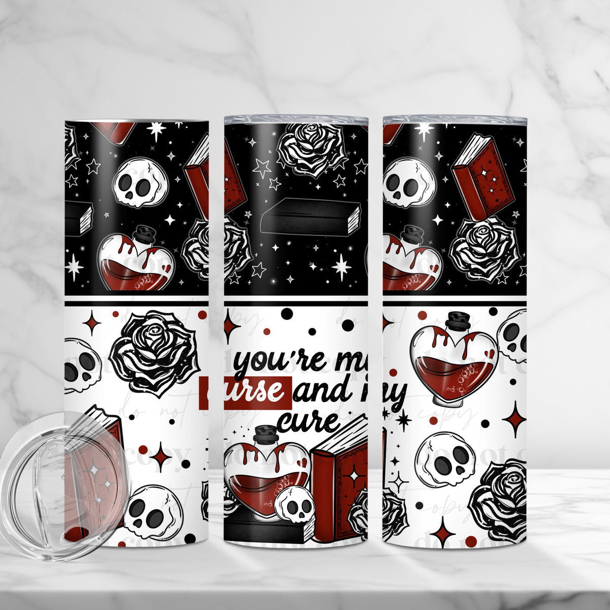 Curse & Cure Tumbler Wrap