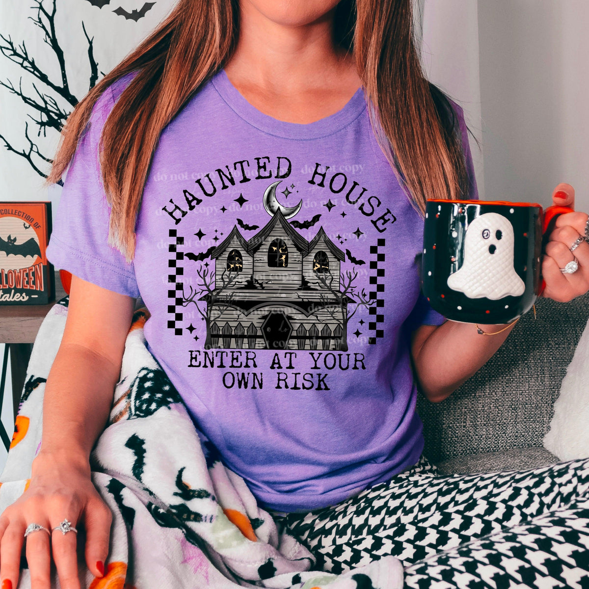 Haunted House Full Color PNG