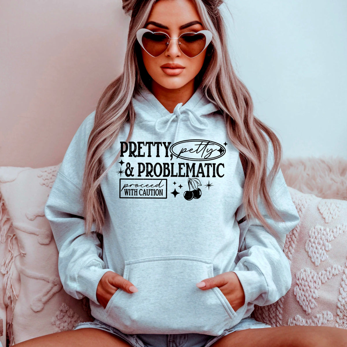 Pretty Petty & Problematic Single Color PNG