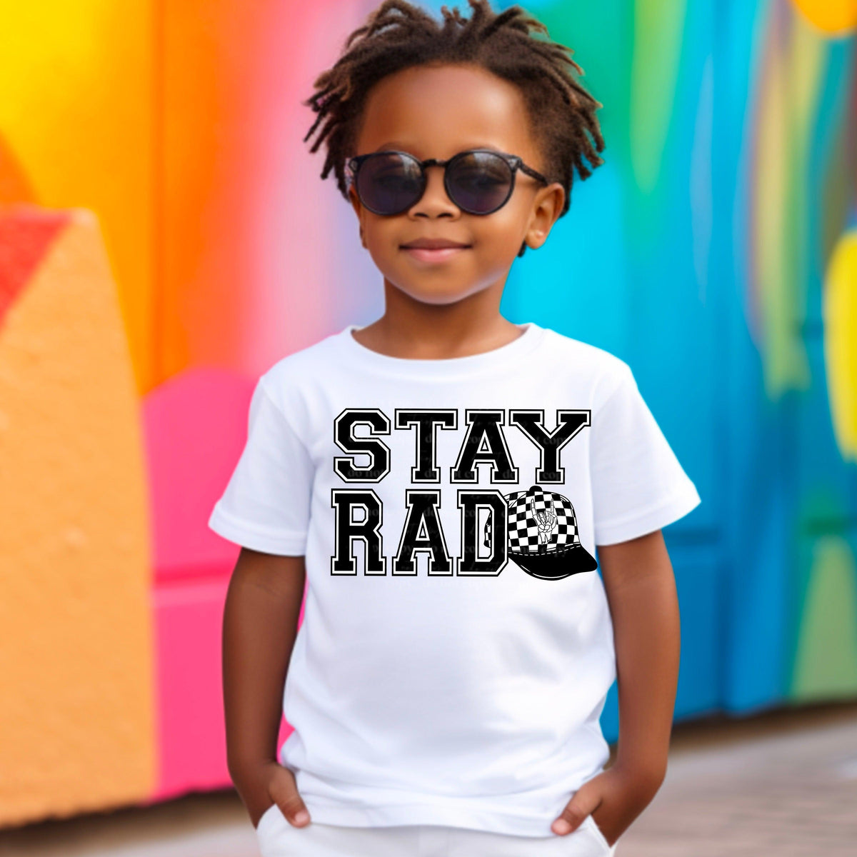 Stay Rad PNG