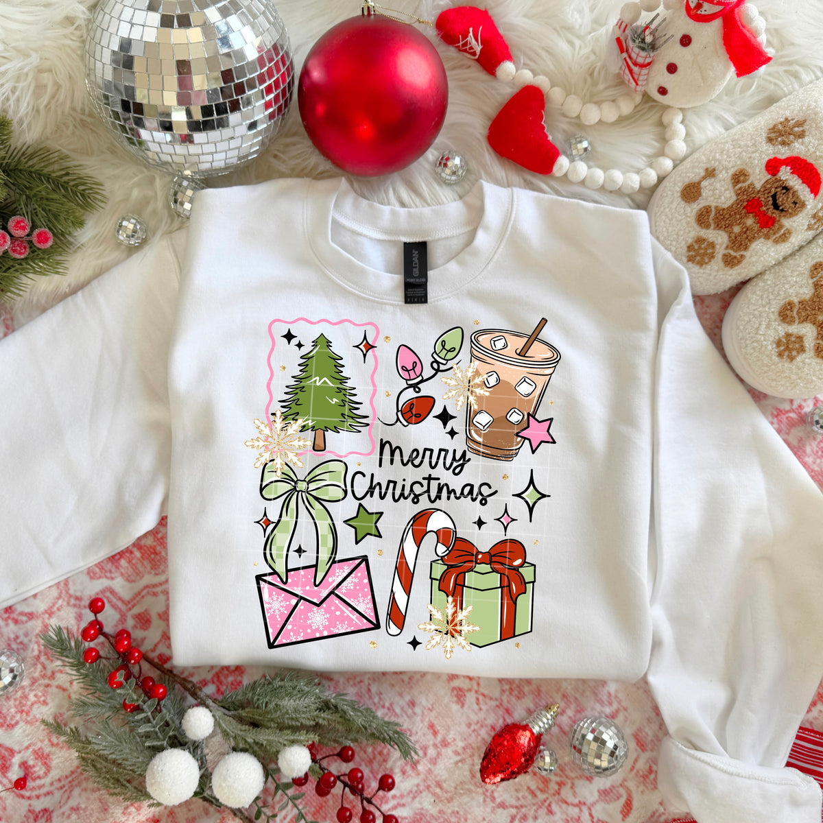 Merry Christmas Collage PNG