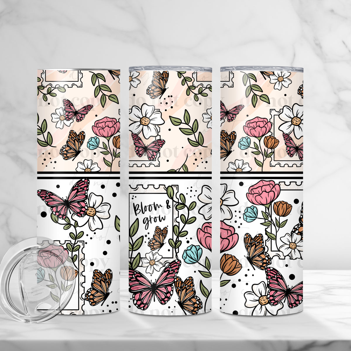 Bloom & Grow Tumbler Wrap