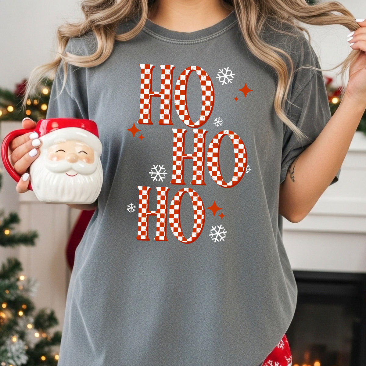 Checker Ho Ho Ho PNG