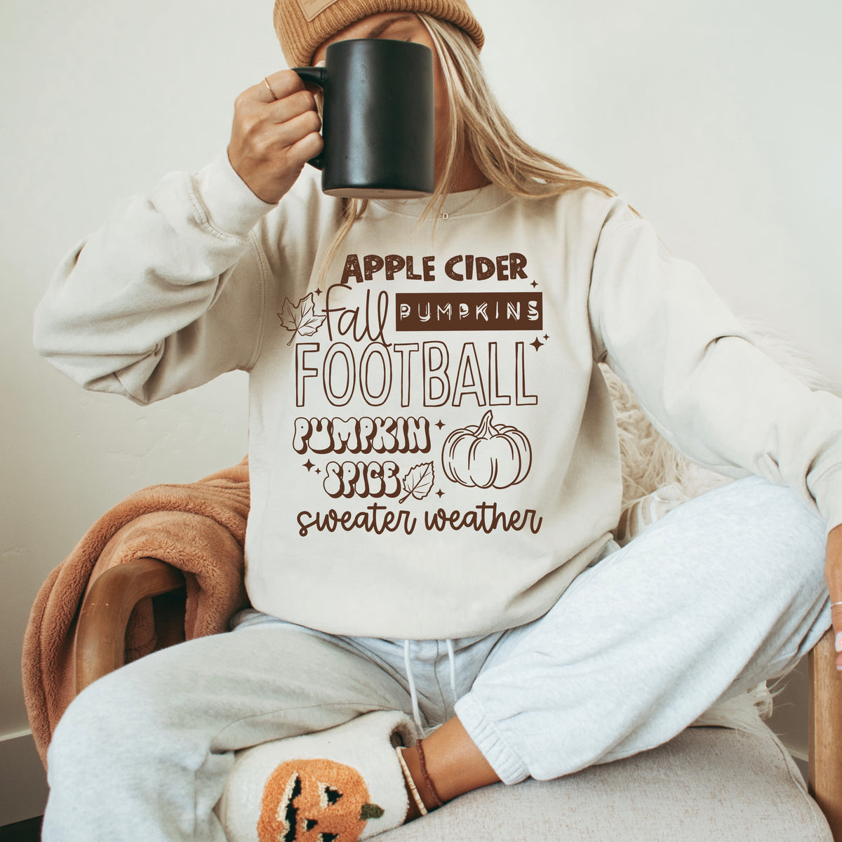 Fall Things Single Color PNG