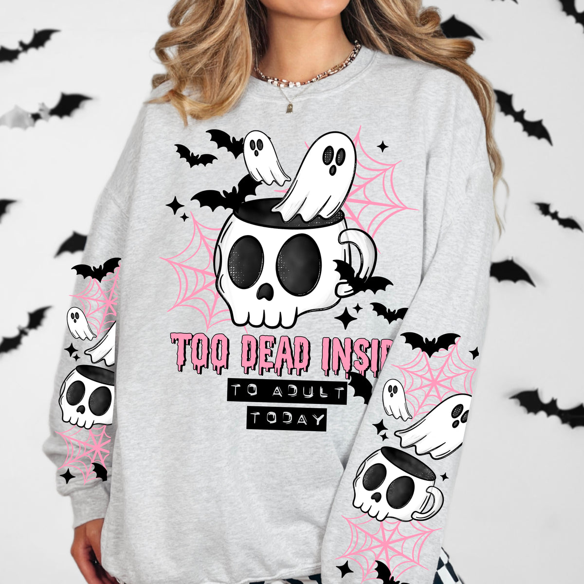 Too Dead Inside w/ Sleeves PNG