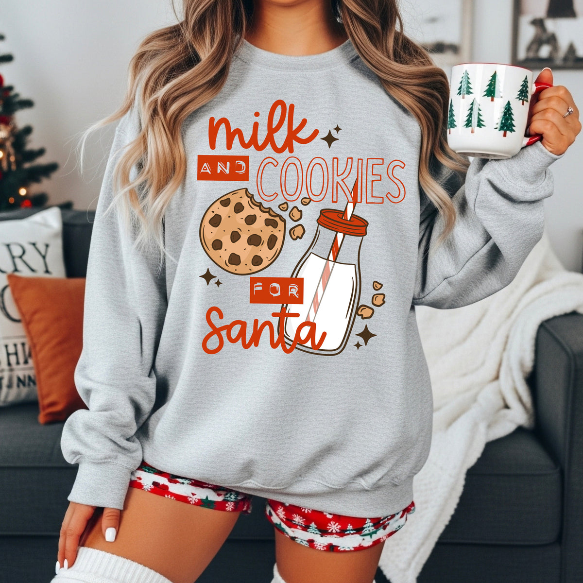 Milk & Cookies PNG