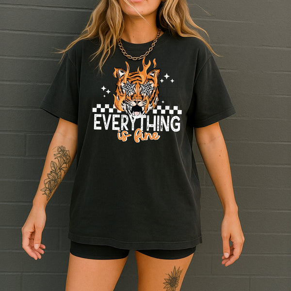 Everything Is Fine Tiger PNG