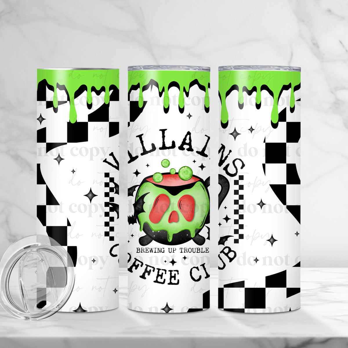 Villains Coffee Club Tumbler Wrap