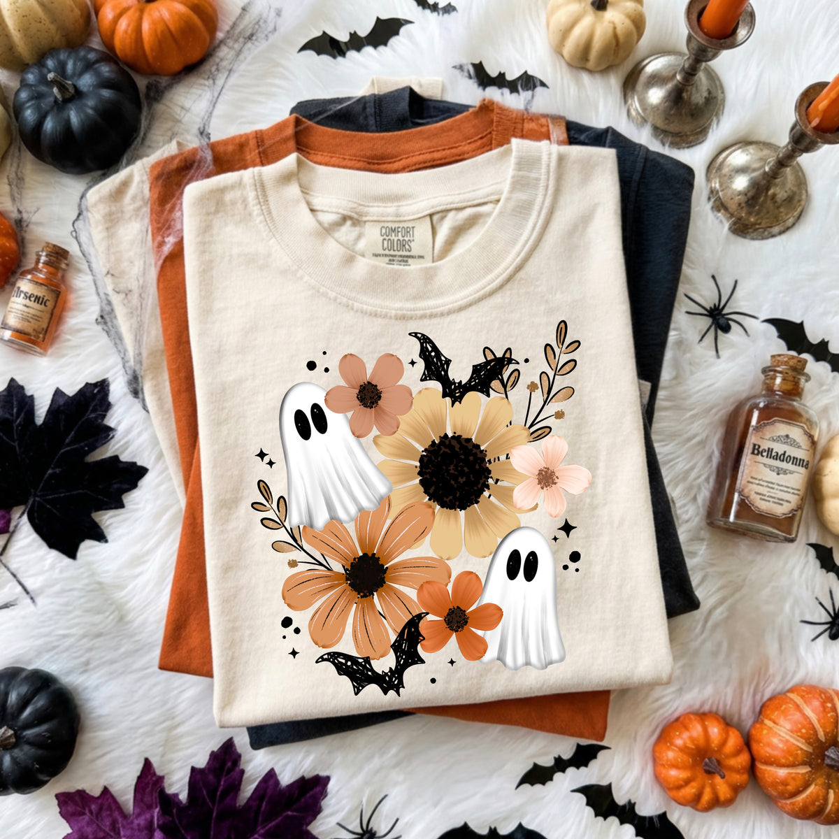 Ghostie Florals PNG